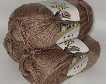 Brown Soft Yarn Schitt’s Creek 3 in Boho Brown Worsted Weight