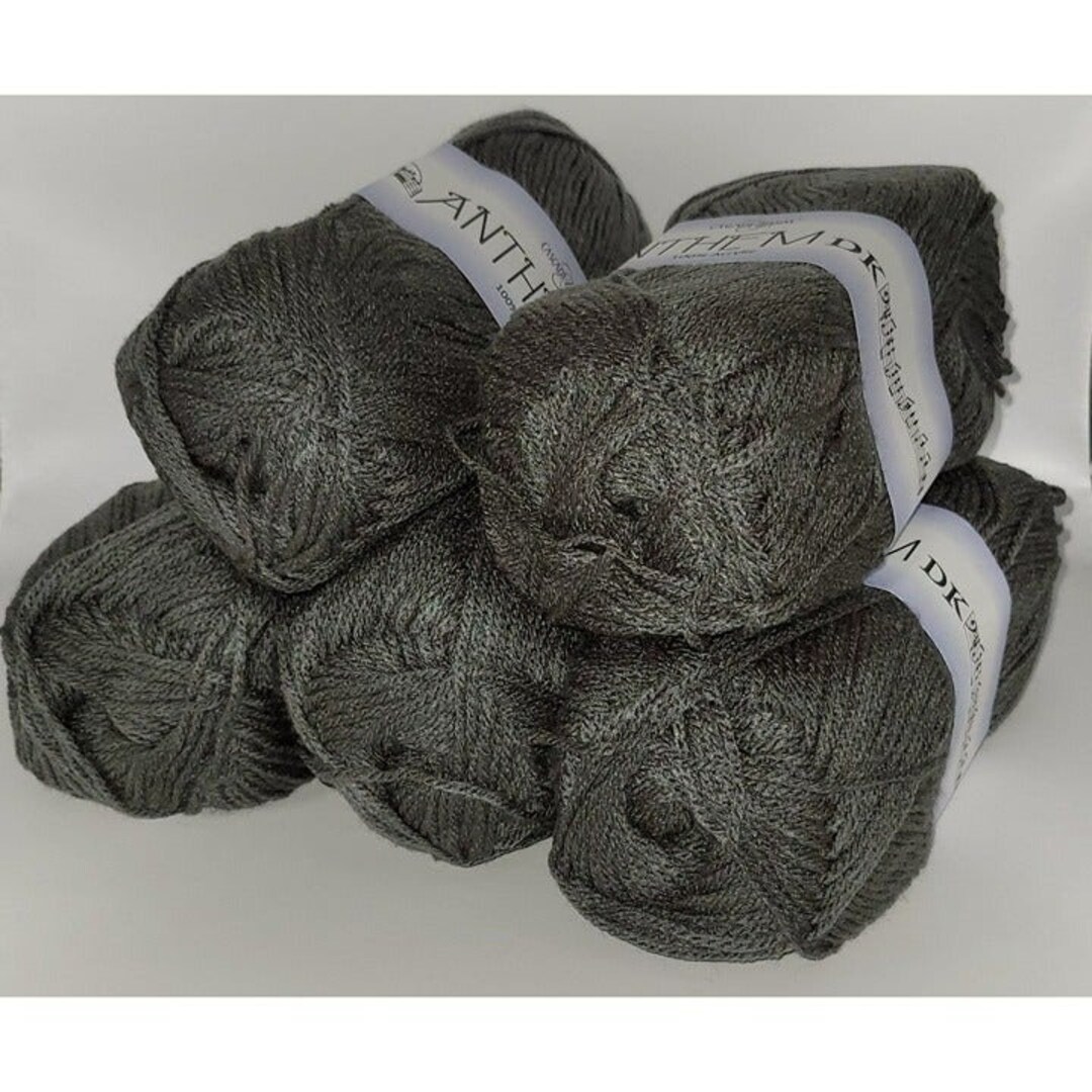 Soft Gray Yarn for Scarf Amigurumi Shawls Tops Toys Baby Items Gifts