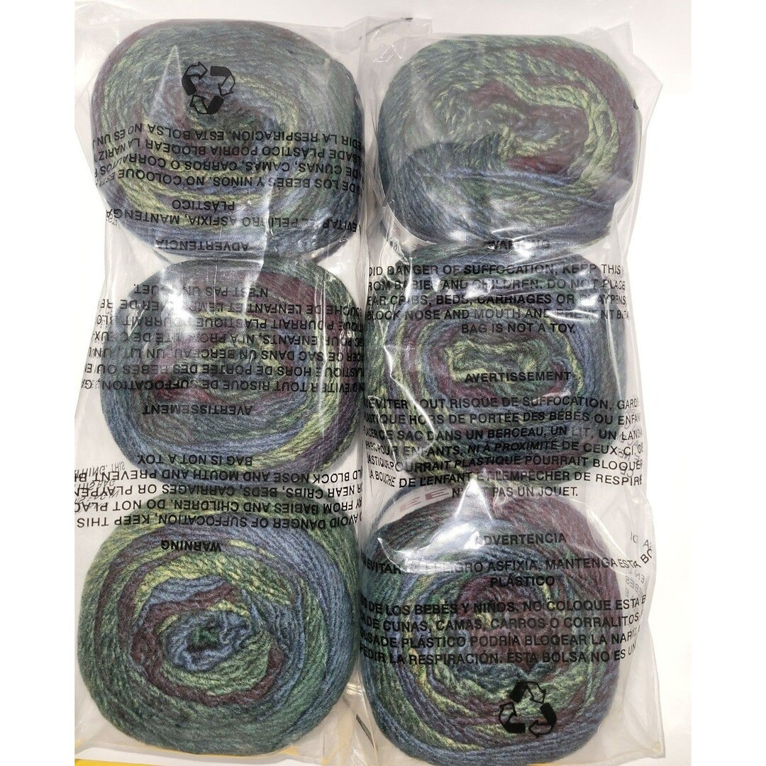 Ferris Wheel Yarn Lot of 6 Cakes in Imaginary Garden Melinas Etsy