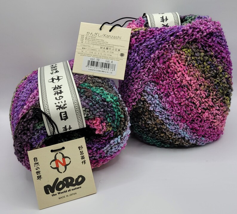 Noro Yarn, Kanzashimitaka, Bulky Yarn, Beautiful Yarn