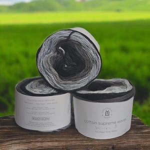 Beautiful Cotton Yarn for All Projects 3 Cakes in Cumulus DK Yarn for Sweaters Gifts for Her Shawls Home Decor Amigurumi Items for Baby