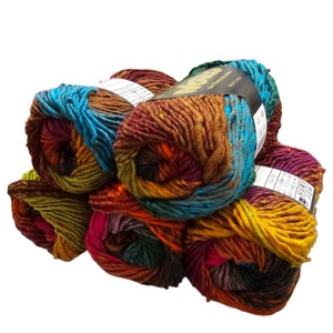 Noro Wool Yarn 5 Kureyon in Nakano-466 Finest Japanese Wool Yarn Gorgeous Color