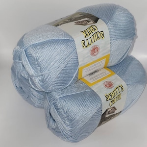 Soft Blue Yarn Schitt's Creek 3 in Bebe Blue Gorgeous Yarn for all Your Projects Melinas Crafts