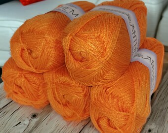 Orange Yarn 5 Anthem DK Laine acrylique douce pour tous vos projets