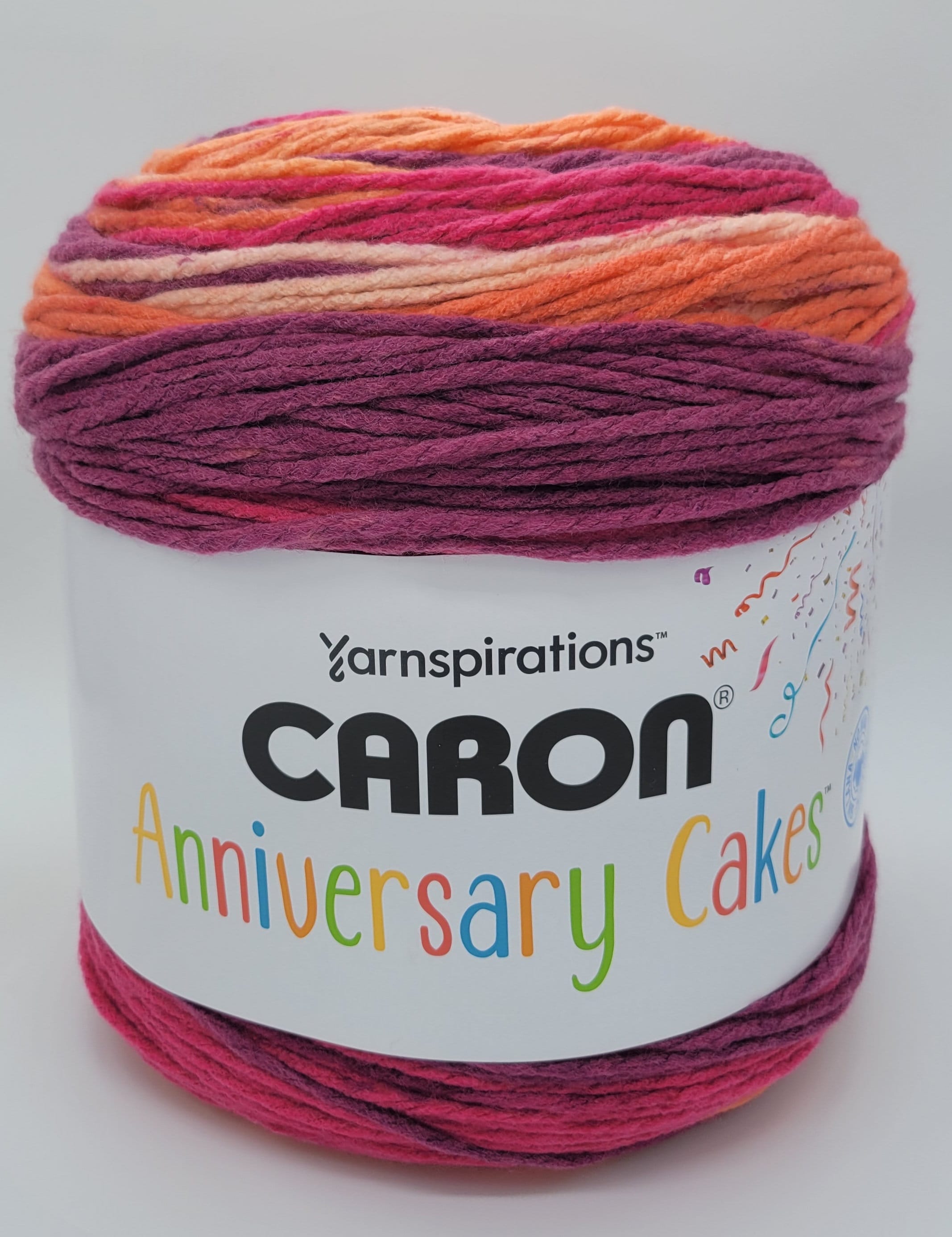 Caron Anniversary Cakes, Yarn Unboxing
