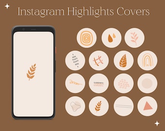 Instagram Highlight Covers | Boho Style