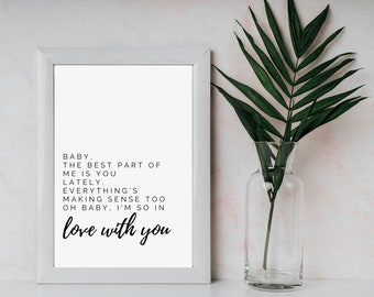 Best Of You Lyrics Etsy