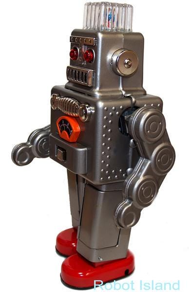 喫煙宇宙飛行士ロボットブリキおもちゃ電池式 - Etsy 日本