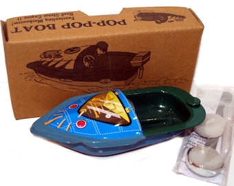 ブリキのオモチャ　ボート 米澤玩具 ブリキのボート | ブリキのおもちゃ＆アンティーク TOY GARAGE