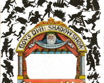 c1890 SHADOW SHOW Paper Toy Theatre Diorama - Printable to Cut and Assemble - DOWNLOAD