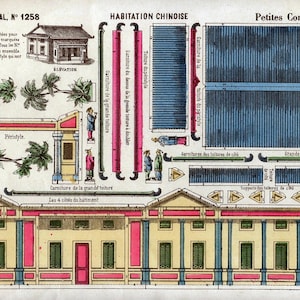 750 PAPER TOYS & MODELS druckbare Vintage Bilder Vols 1-3 Combo Angebot - Download