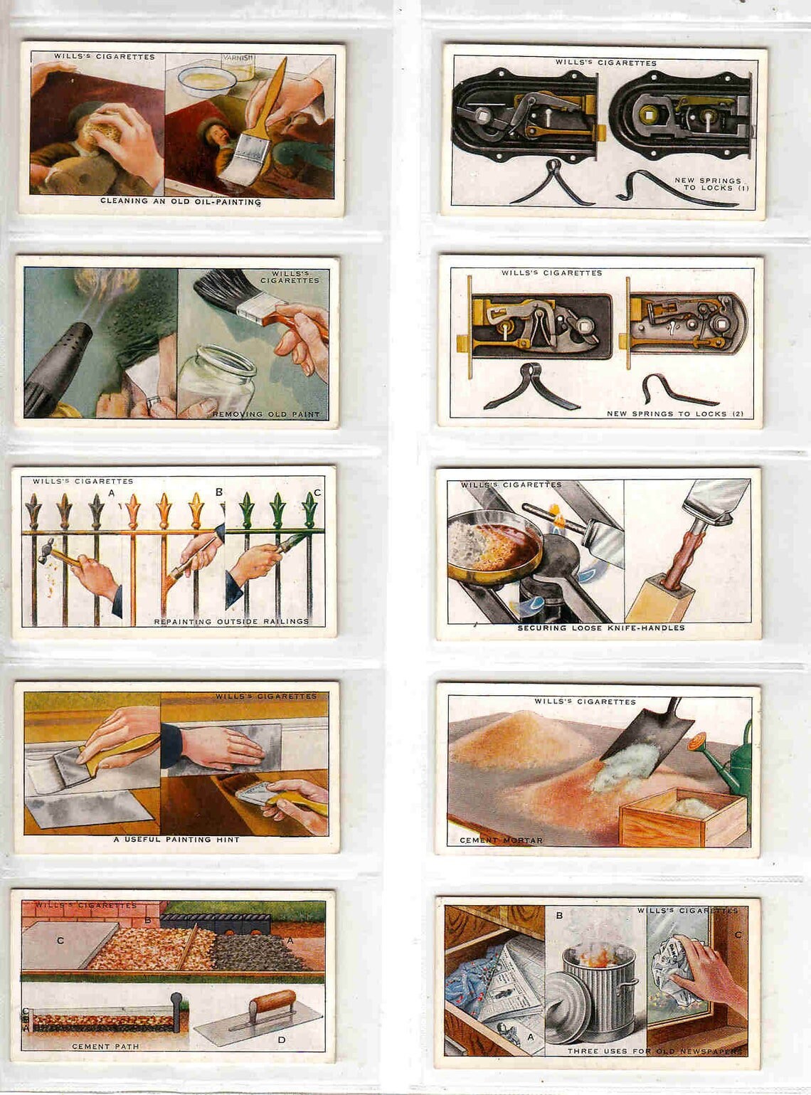 Wholesale 5 X Complete Vintage Original Cigarette Cards Sets Etsy