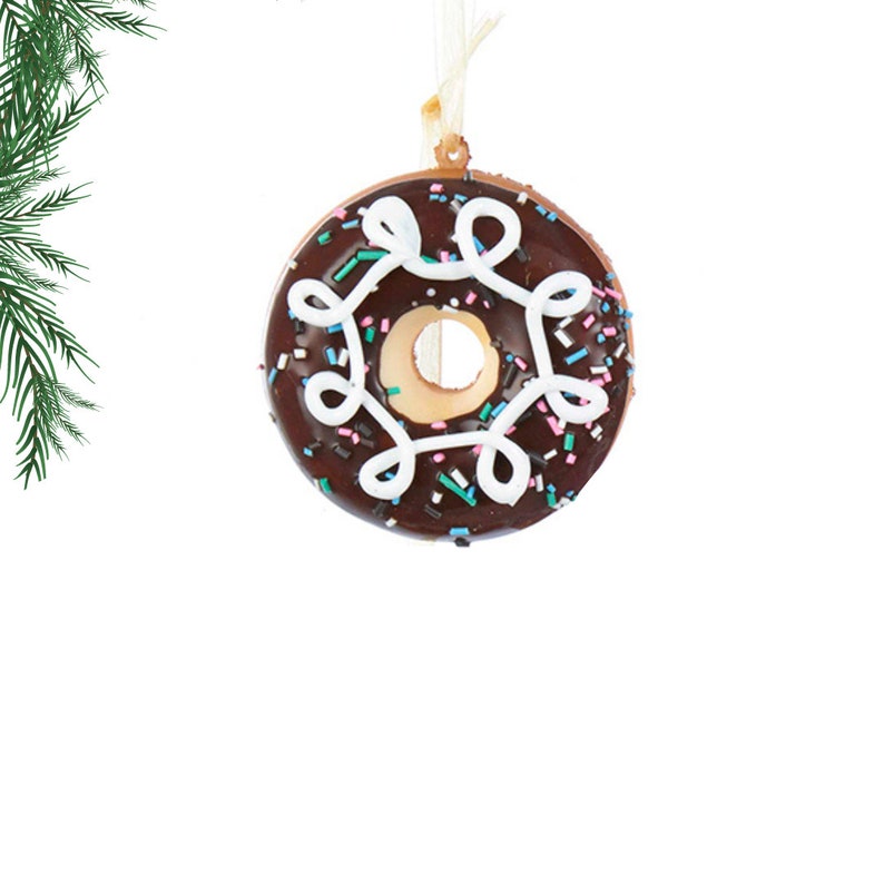 DONUT Ornaments Gifts, Personalized Ornaments, Ornaments Gifts, Christmas Tree Ornaments 2024 D2993-2