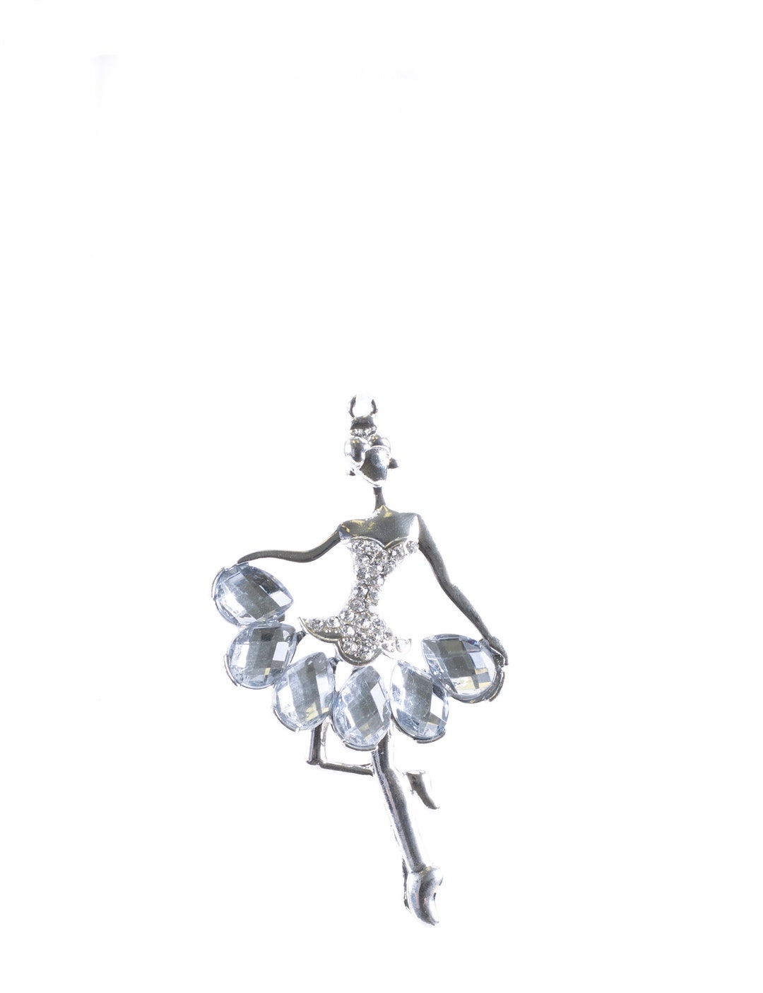 Ballerina Girl Ornament, CRYSTAL HIGH Class Girl Christmas Tree