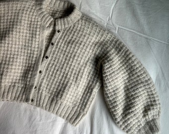 Weekending Bomber Knitting Pattern // ENGLISH