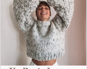 Ya Basic Jumper Digital Knitting pattern | English