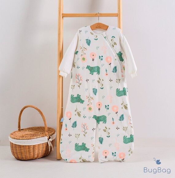 Baby Sleeping Bag | Detachable Sleeves & Split Legs | Soft Cotton | 6-18 or  18-36 Months, 1, 1.5 Tog or 2.5 Tog | Forest of Dreams Bugbag - Etsy UK