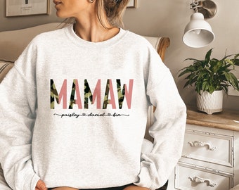 personalized mamaw shirts