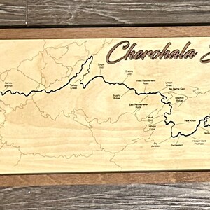 Cherohala Skyway, Landkarte