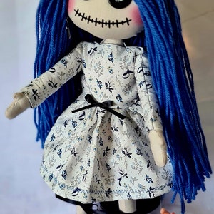 ALMA Handmade Creepy Doll, Handmade Creepy Doll OOAK, Unique Horror ...