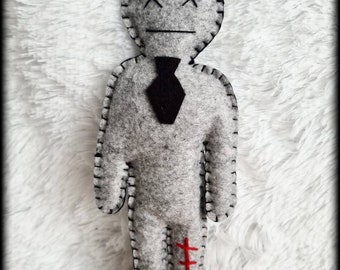 Vaudoo doll for customizable handmade revenge ritual