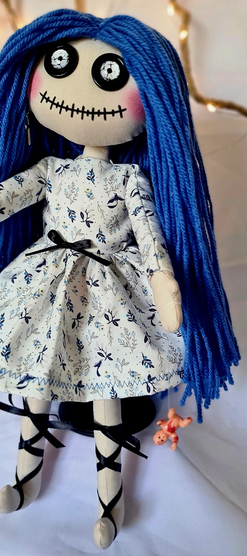 ALMA Handmade Creepy Doll, Handmade Creepy Doll OOAK, Unique Horror ...