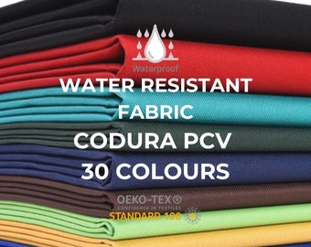 Tela impermeable para exteriores Codura colorida tela de - Etsy México