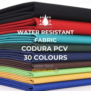 Waterproof Outdoor Fabric Codura, Colorful Windproof Garden Fabric by the meter image 1