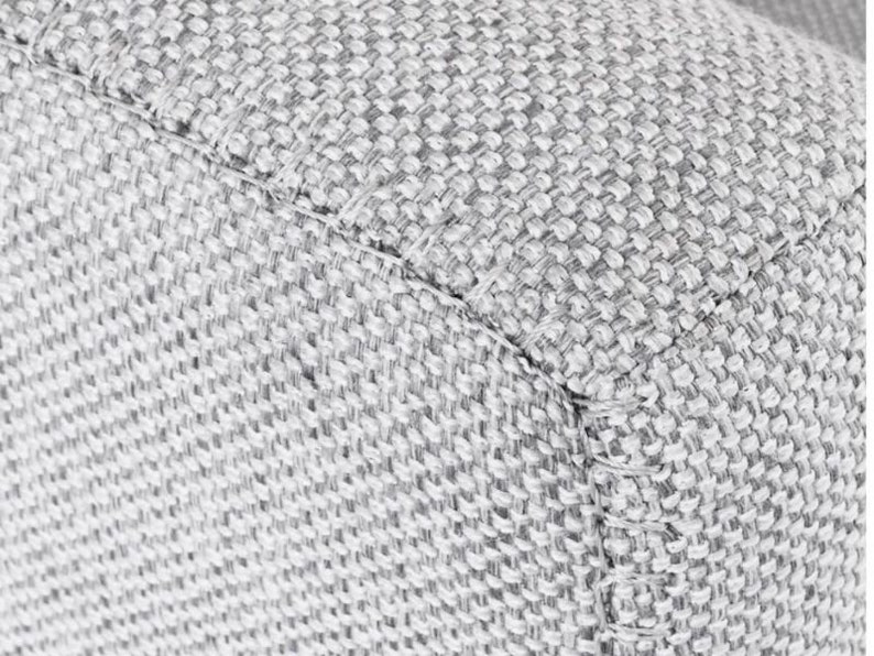 Hugo Light Grey Upholstery Fabric by the meter image 4