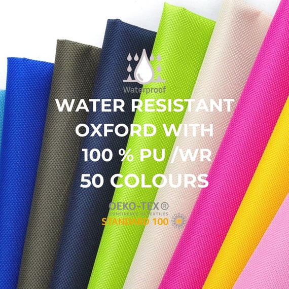 Tela impermeable para exteriores Oxford, Oxford PU, colorida tela de jardín  repelente al agua por metro -  México
