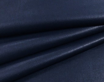 Cotton Fabric - Mono Dark Navy Blue