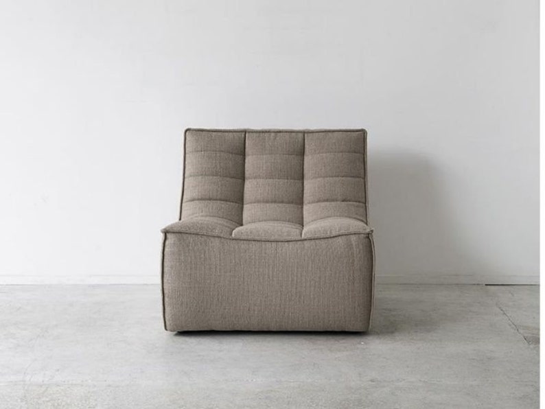 Hugo Light Grey Upholstery Fabric by the meter image 3