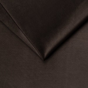 Riviera Velour Espresso Upholstery Fabric by the meter