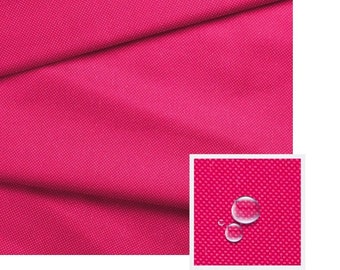 Tissu Imperméable Oxford - Framboise