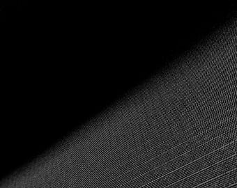 Water Resistant Fabric RIPSTOP PVC Black