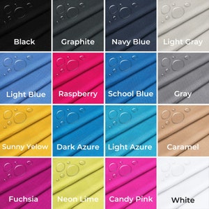 Waterproof Outdoor Fabric Oxford, Oxford PU, Colorful Water Repellent Garden Fabric by the meter image 2