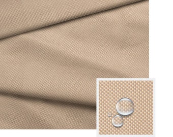 Tissu Oxford imperméable - Cappuccino