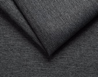 Tela de tapicería Hugo Graphite por metro