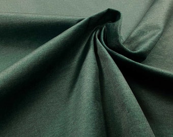 Monolith Velour Bottle Green Upholstery Fabric by the meter