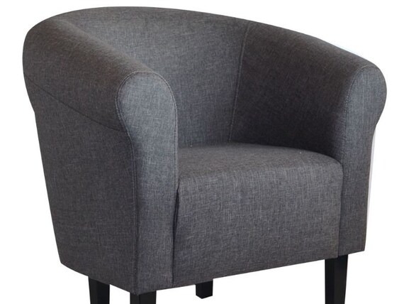 Letto Matrimoniale Contenitore Imbottito ENEA Tessuto Grigio Azzurro - Foto 7