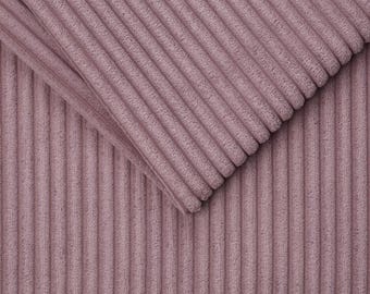 Upholstery Fabric LINCOLN Velour - Dirty Pink