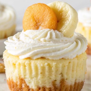 Mini Banana Pudding Cheesecake Recipe (Digital Download)