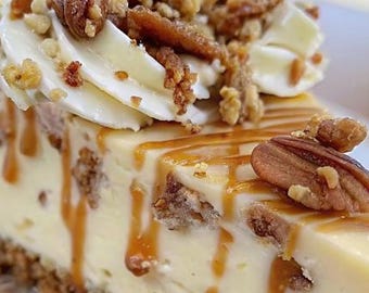 Butter Pecan Cheesecake Recipe | Cheesecake PDF Download