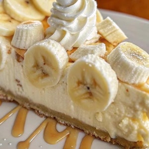 No Bake Banana Pudding Cheesecake Recipe (Digital Download)