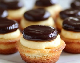 Boston Cream Pie Cookie Bites Recipe (Digital Download)