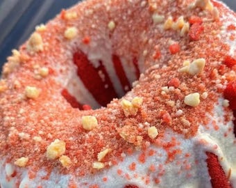 Strawberry Crunch Pound Cake Recipe | Digital Download
