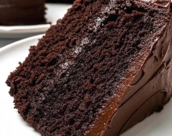Chocolate Buttermilk Cake Recipe: Baking Instructions (Digital Download)