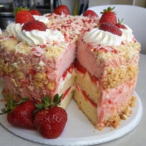 MELHOR Receita Para Cheesecake De Morango Shortcake l DOWNLOAD DIGITAL
