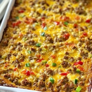 Easy Breakfast Casserole Recipe l DIGITAL DOWNLOAD Printable