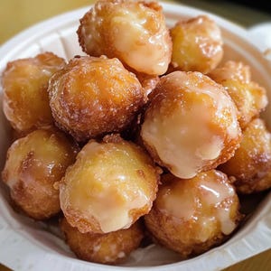 BEST RECIPE For Apple Fritter Bites l Easy Digital Download.
